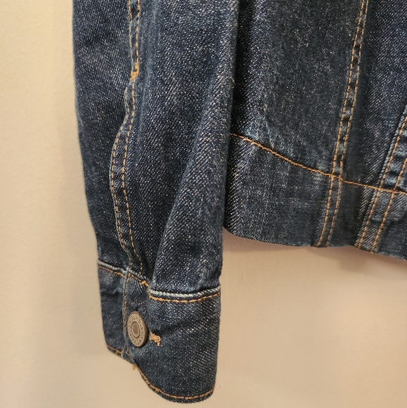 Gap Jean Jacket Women Extra Small - Picture 4 of 8